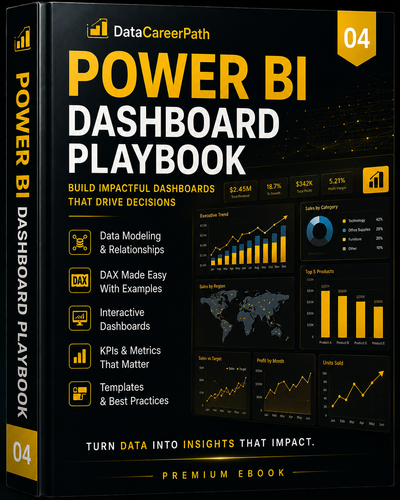 Power BI Dashboard Playbook™ cover