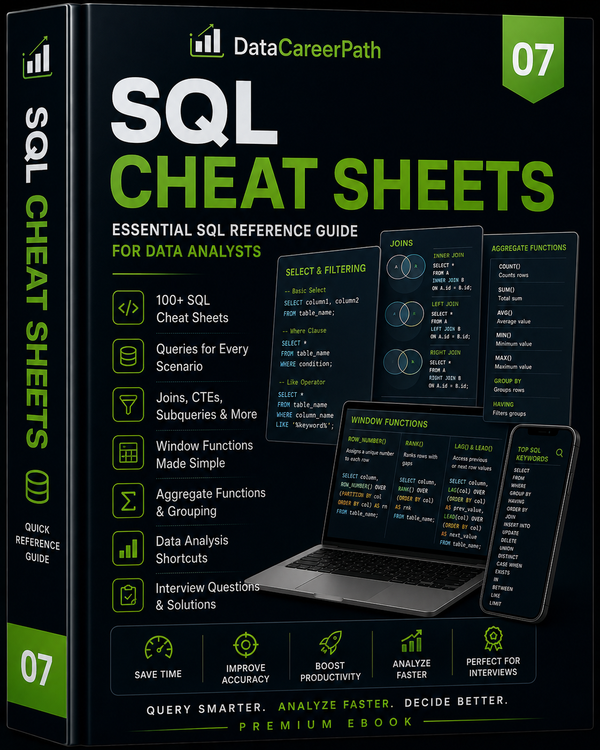 SQL Cheat Sheets Collection™ — cover
