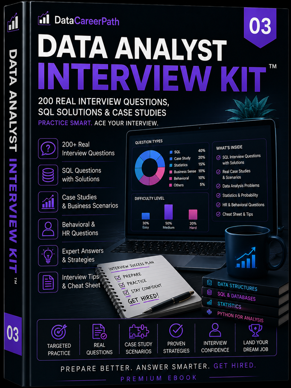 Data Analyst Interview Kit™ — cover