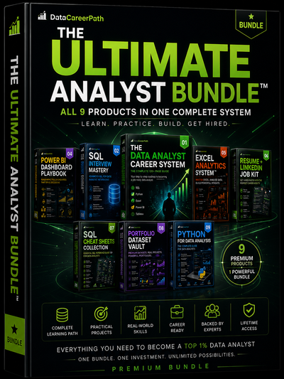 The Ultimate Analyst Bundle™ cover